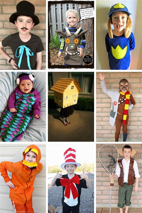 easy dress up book characters|simple book character costume ideas.